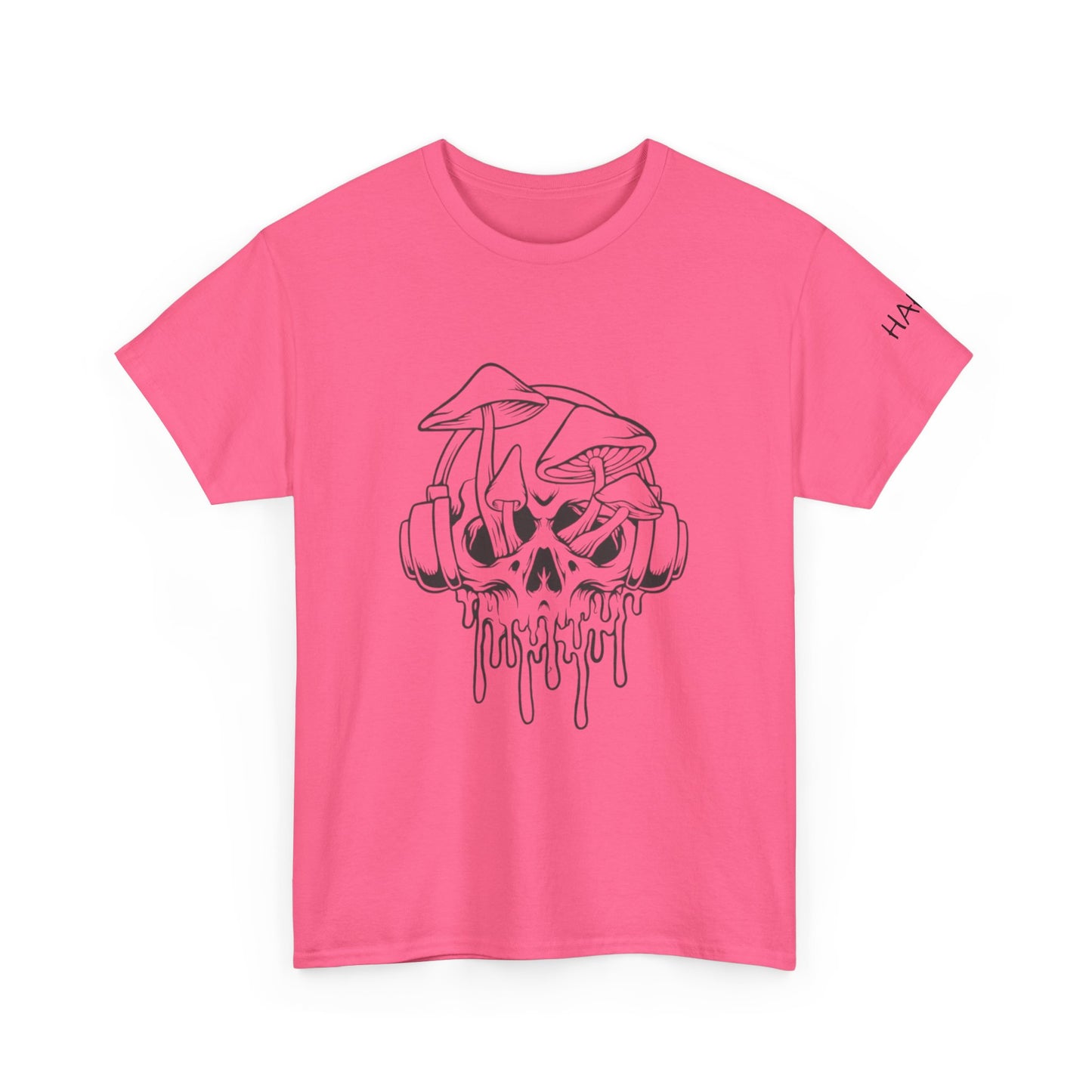 Cool Skull Design Unisex Heavy Cotton Tee - Stylish Streetwear T-Shirt
