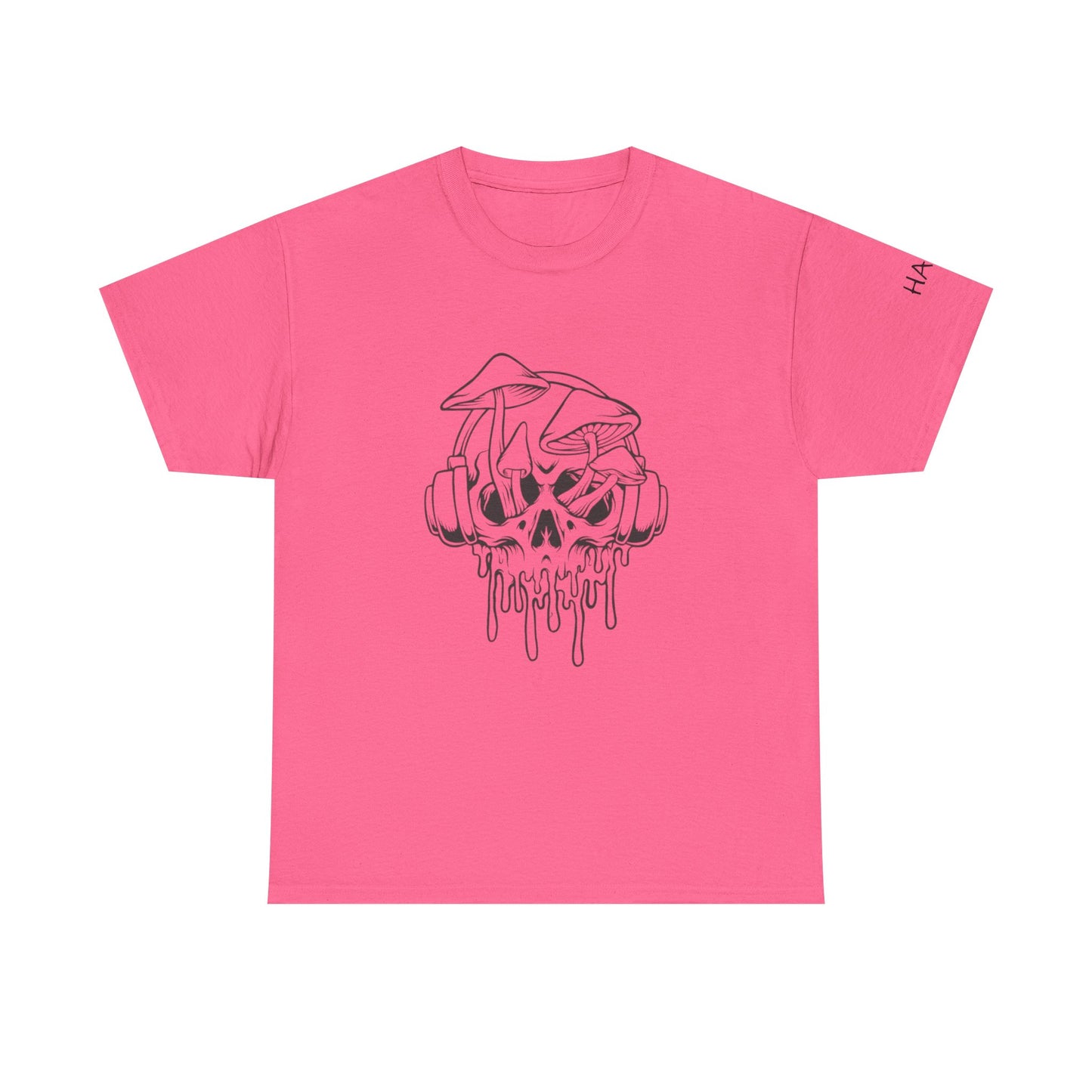 Cool Skull Design Unisex Heavy Cotton Tee - Stylish Streetwear T-Shirt