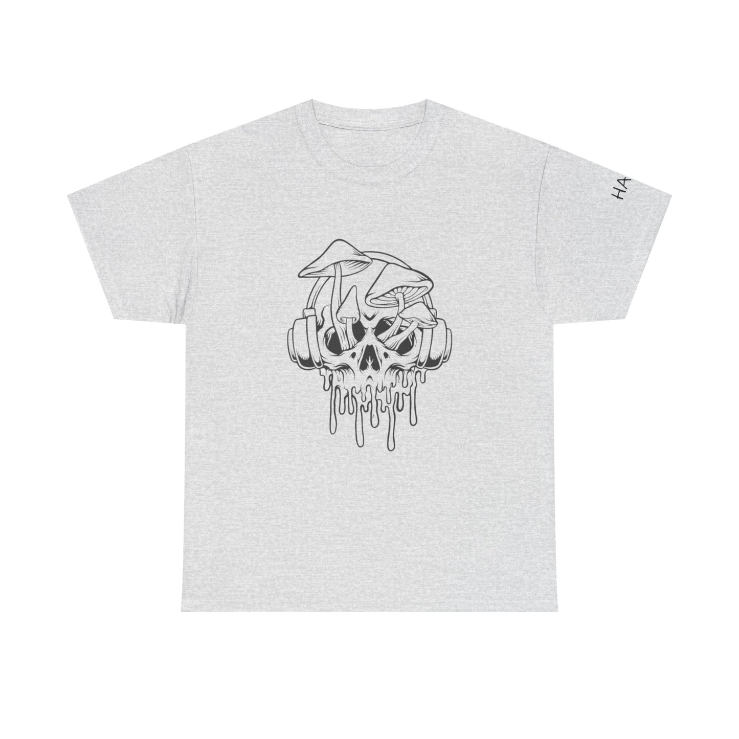 Cool Skull Design Unisex Heavy Cotton Tee - Stylish Streetwear T-Shirt