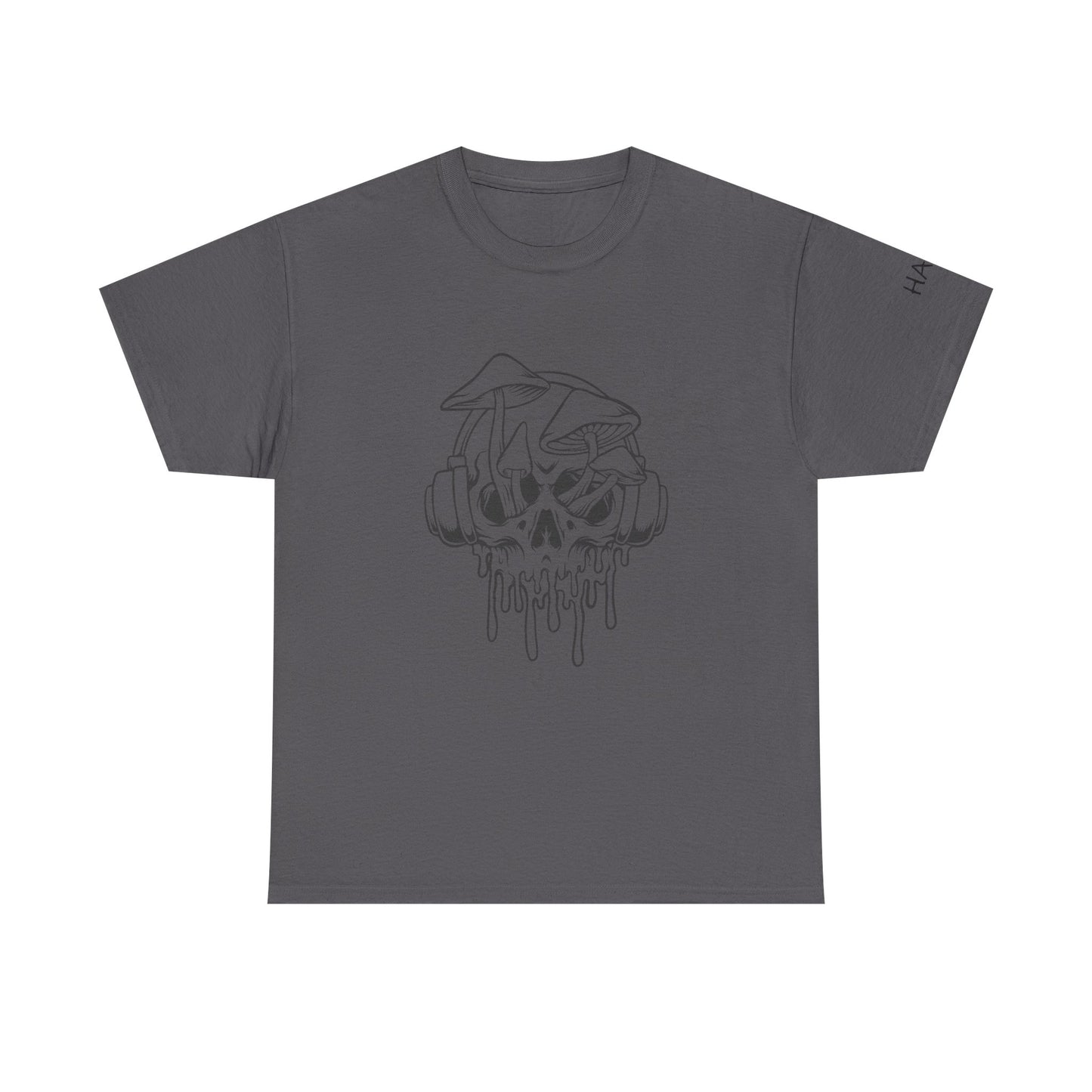 Cool Skull Design Unisex Heavy Cotton Tee - Stylish Streetwear T-Shirt