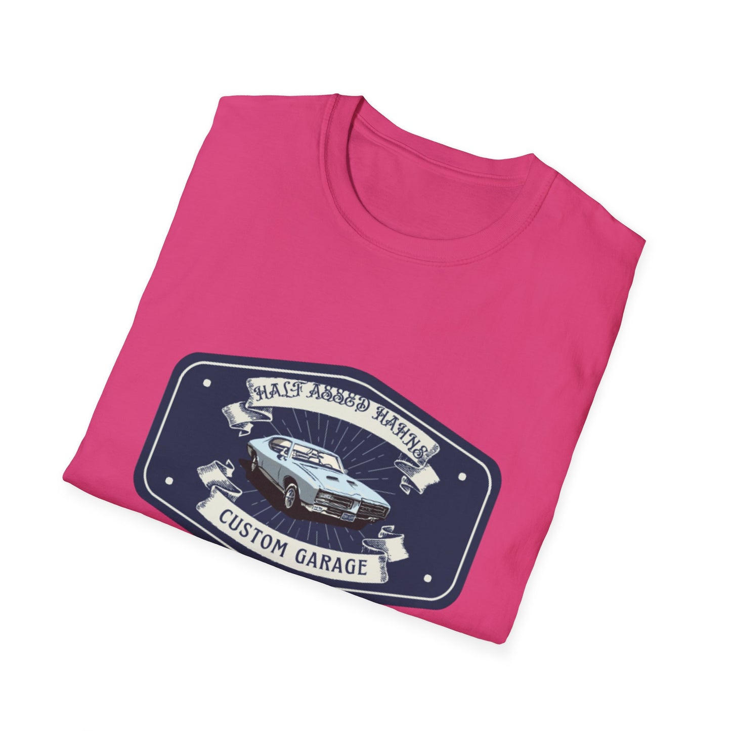 HAHN Custom Garage - Unisex Softstyle Tee