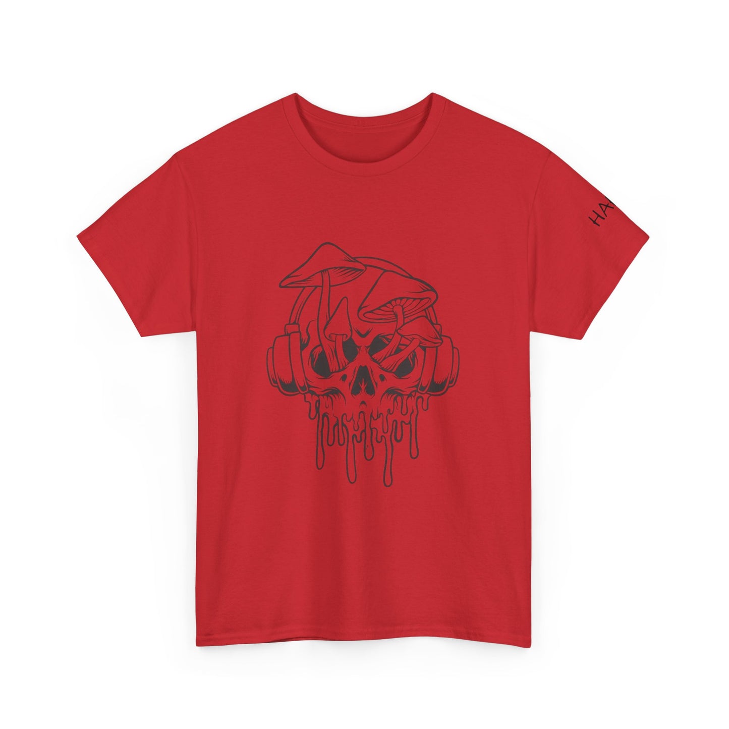Cool Skull Design Unisex Heavy Cotton Tee - Stylish Streetwear T-Shirt