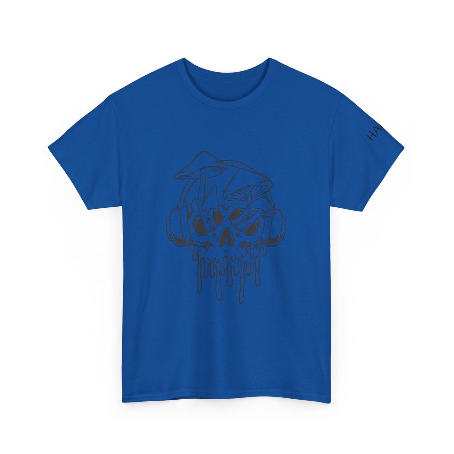 Cool Skull Design Unisex Heavy Cotton Tee - Stylish Streetwear T-Shirt