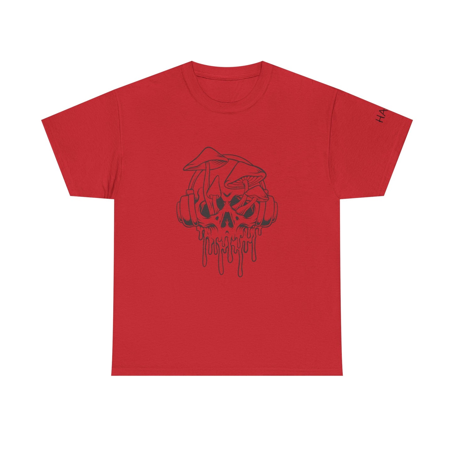 Cool Skull Design Unisex Heavy Cotton Tee - Stylish Streetwear T-Shirt