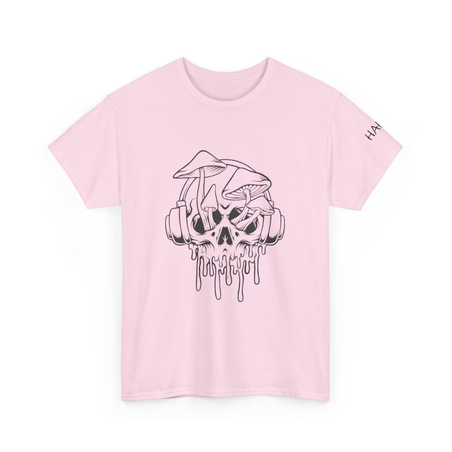 Cool Skull Design Unisex Heavy Cotton Tee - Stylish Streetwear T-Shirt