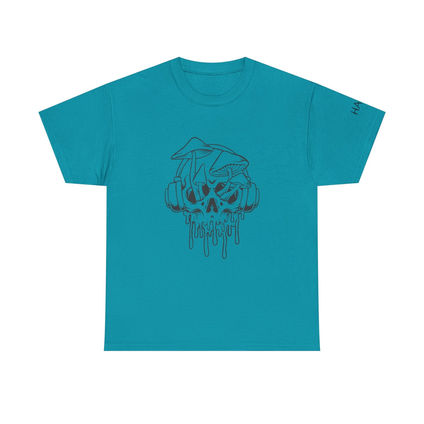 Cool Skull Design Unisex Heavy Cotton Tee - Stylish Streetwear T-Shirt