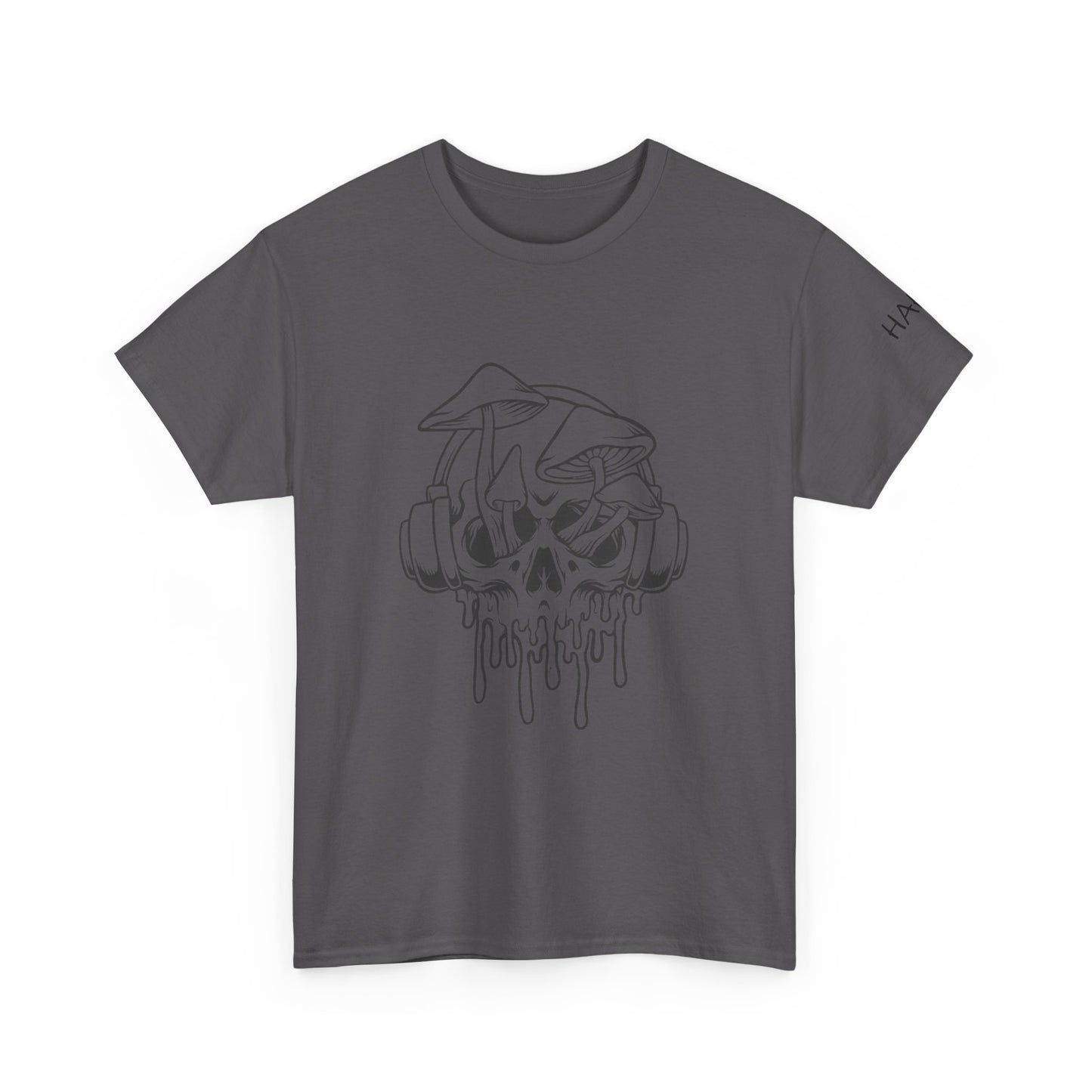Cool Skull Design Unisex Heavy Cotton Tee - Stylish Streetwear T-Shirt