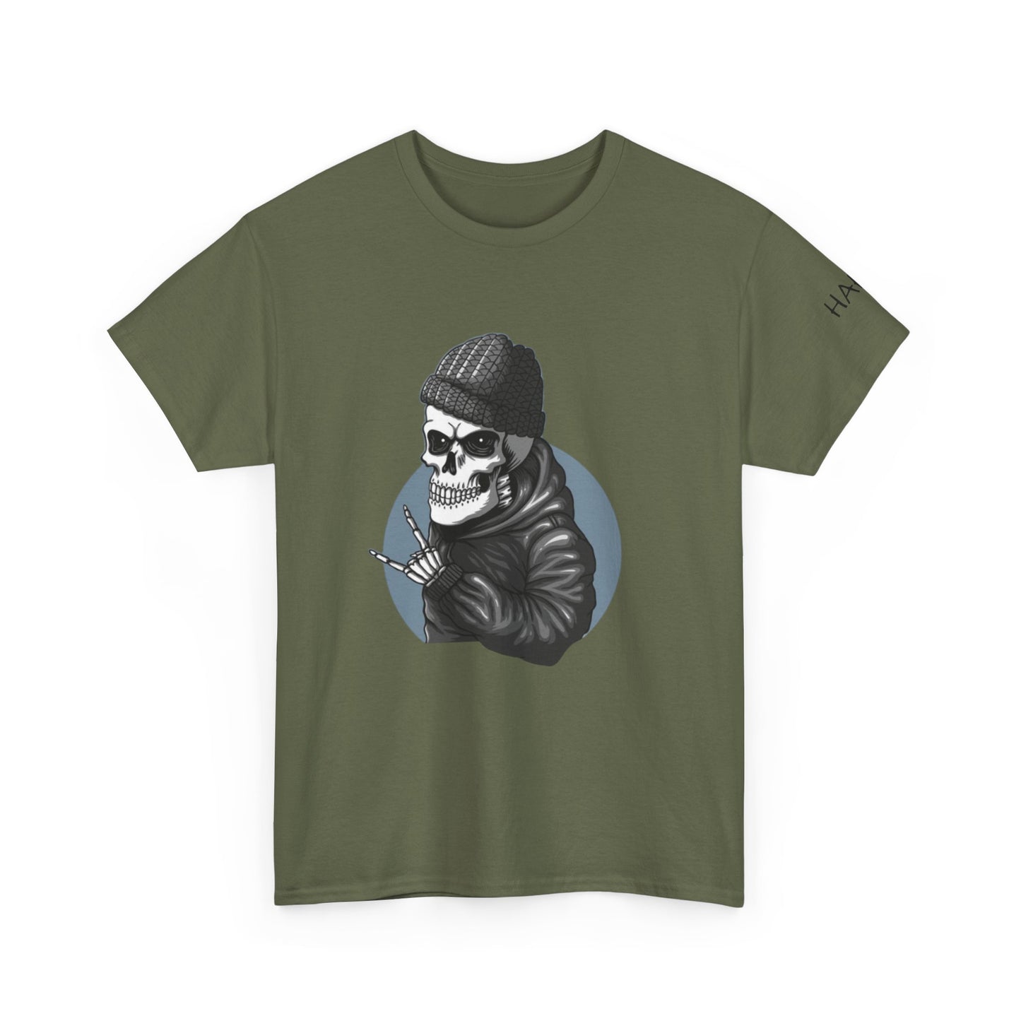 Cool Skull Graphic Unisex Heavy Cotton Tee