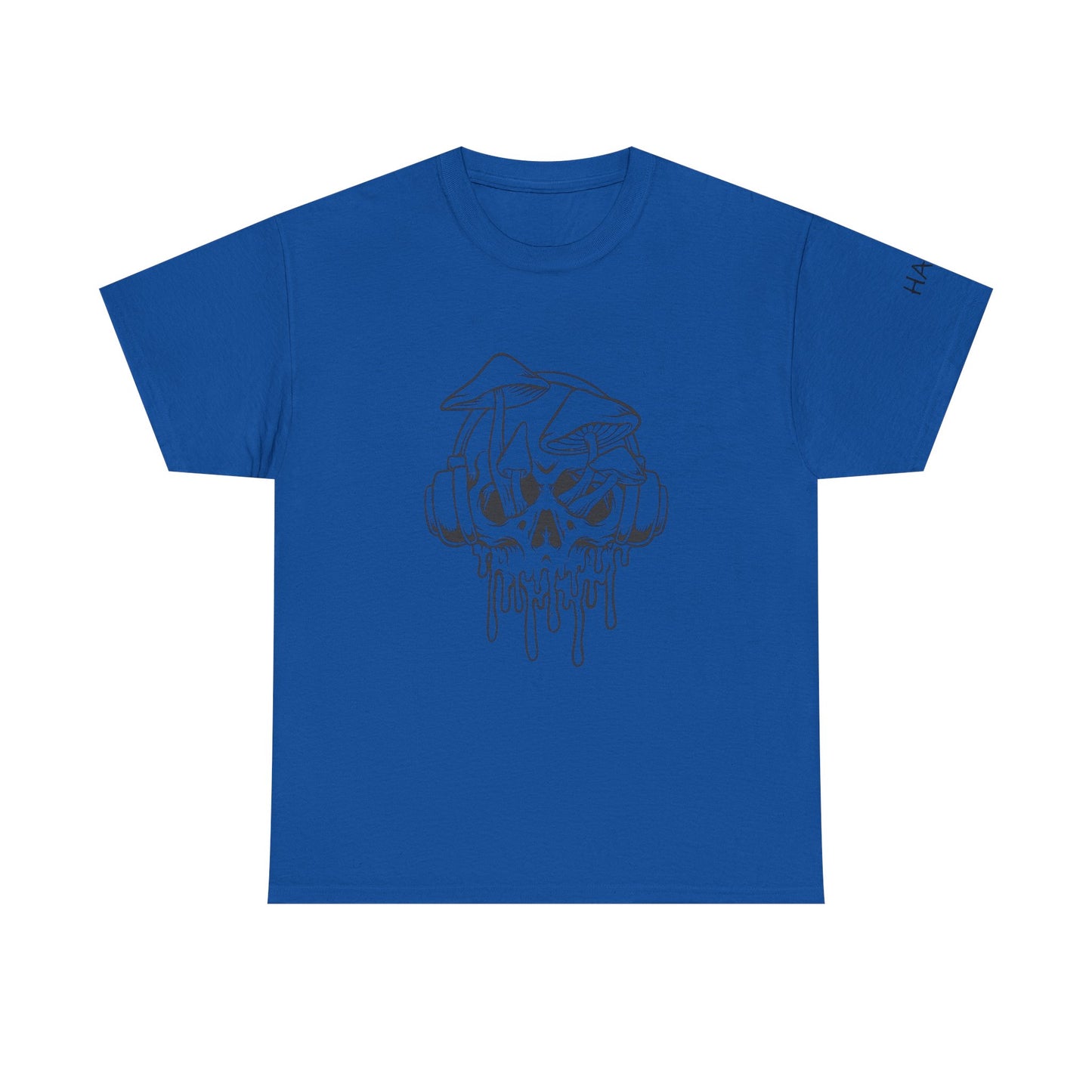 Cool Skull Design Unisex Heavy Cotton Tee - Stylish Streetwear T-Shirt