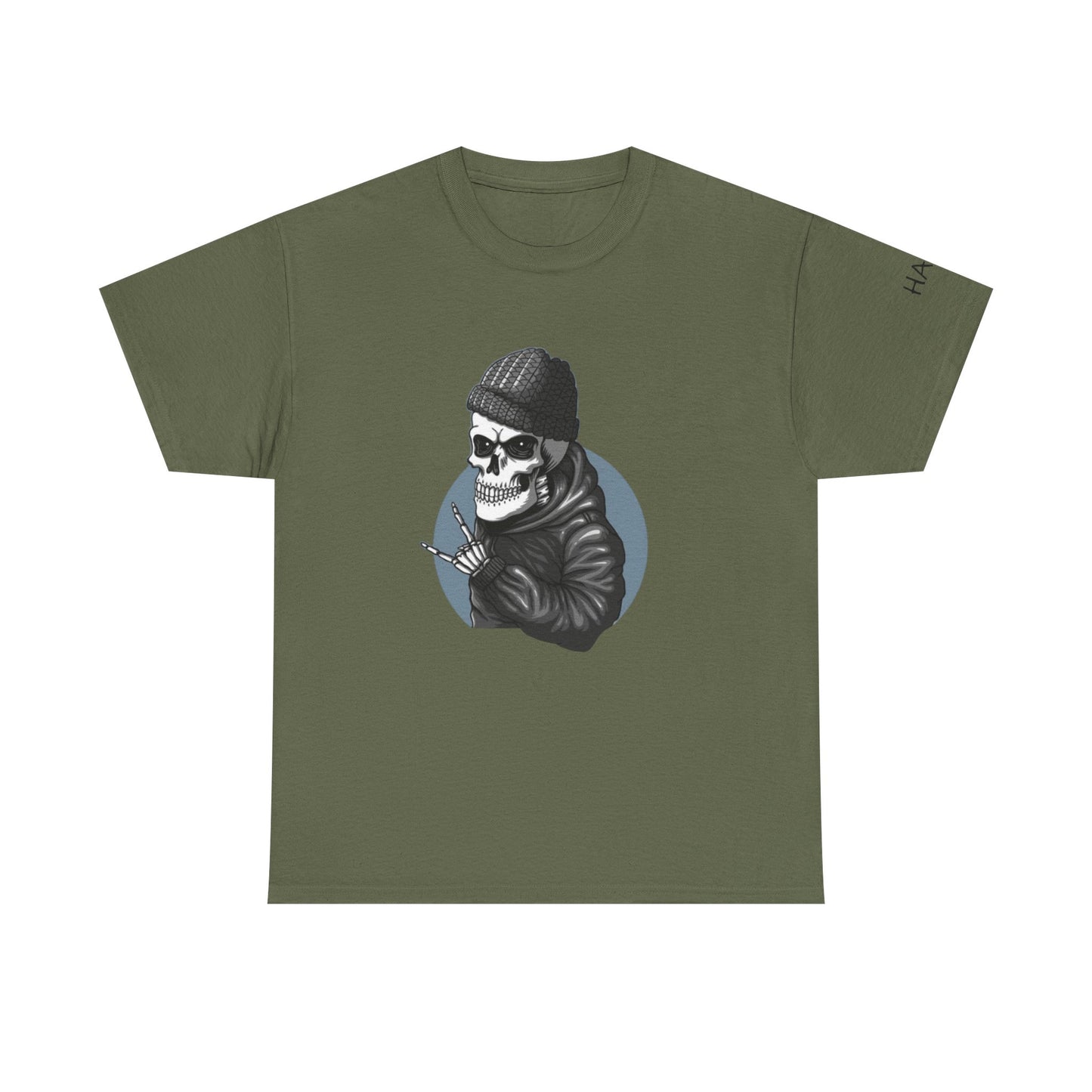 Cool Skull Graphic Unisex Heavy Cotton Tee