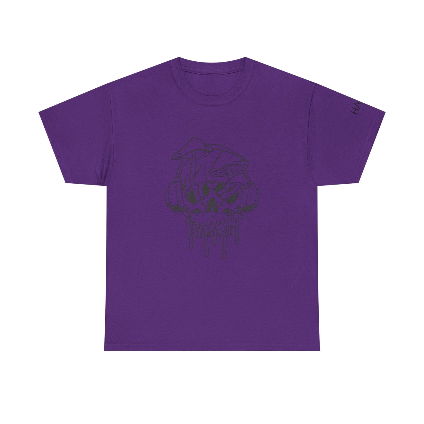 Cool Skull Design Unisex Heavy Cotton Tee - Stylish Streetwear T-Shirt