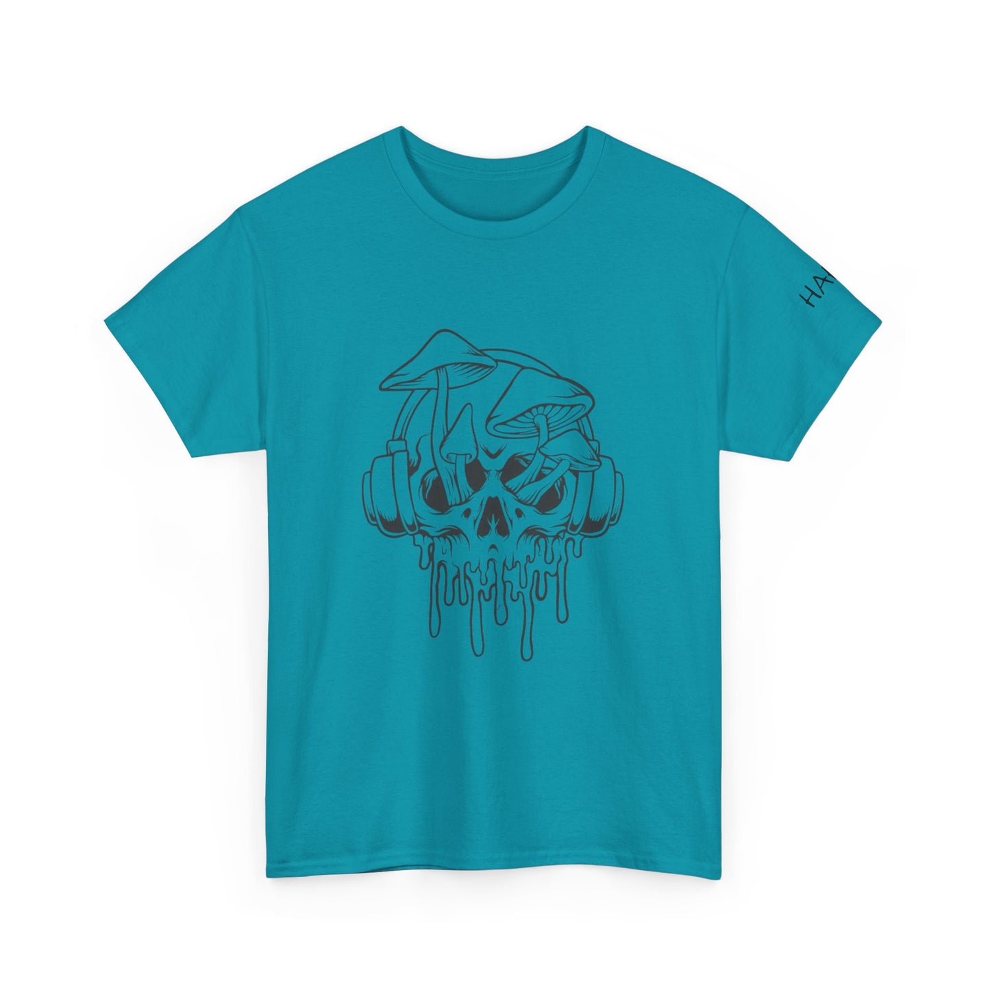 Cool Skull Design Unisex Heavy Cotton Tee - Stylish Streetwear T-Shirt