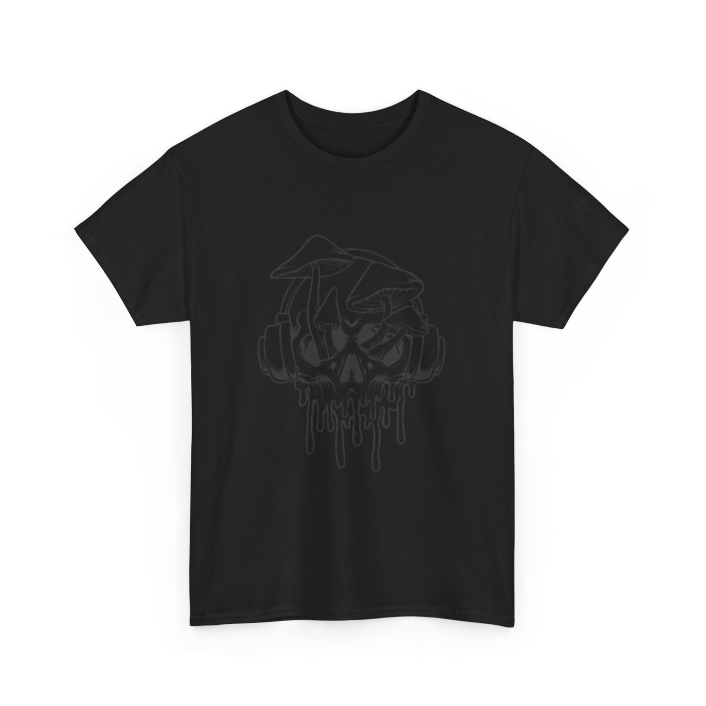 Cool Skull Design Unisex Heavy Cotton Tee - Stylish Streetwear T-Shirt