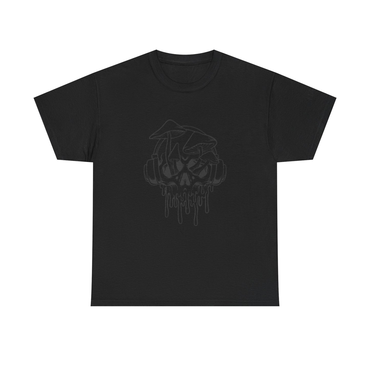 Cool Skull Design Unisex Heavy Cotton Tee - Stylish Streetwear T-Shirt