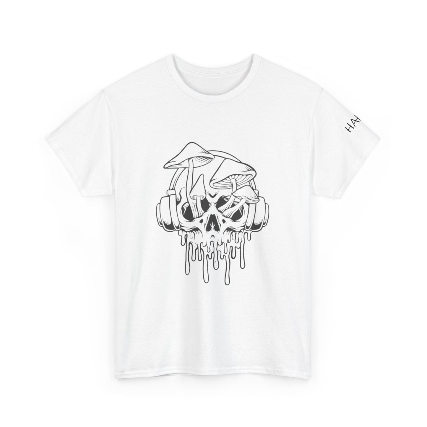 Cool Skull Design Unisex Heavy Cotton Tee - Stylish Streetwear T-Shirt