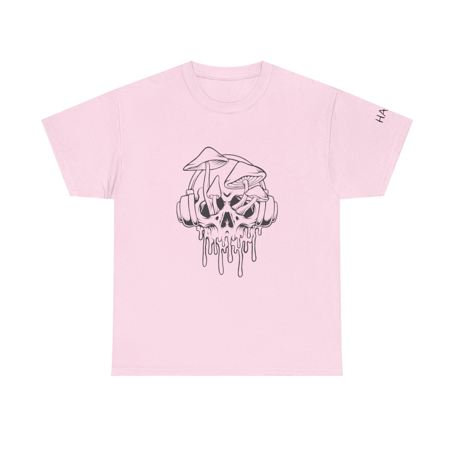 Cool Skull Design Unisex Heavy Cotton Tee - Stylish Streetwear T-Shirt