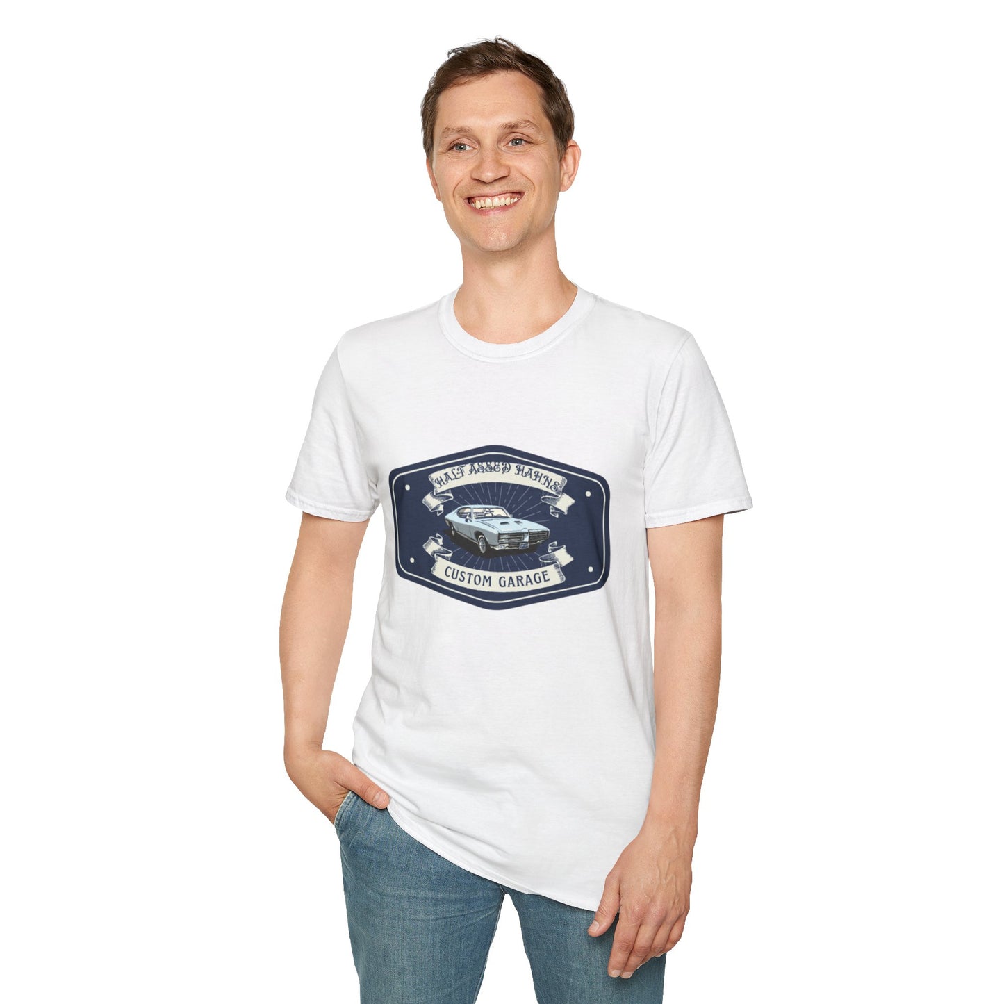 HAHN Custom Garage - Unisex Softstyle Tee