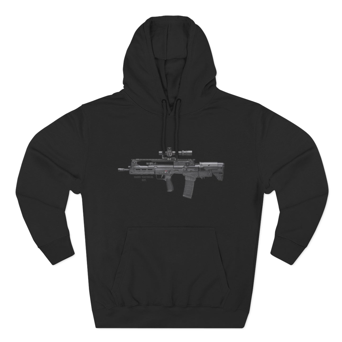 'HAHN TACTICAL DIV.' - BULLPUP - THREE PANEL FLEECE HOODIE