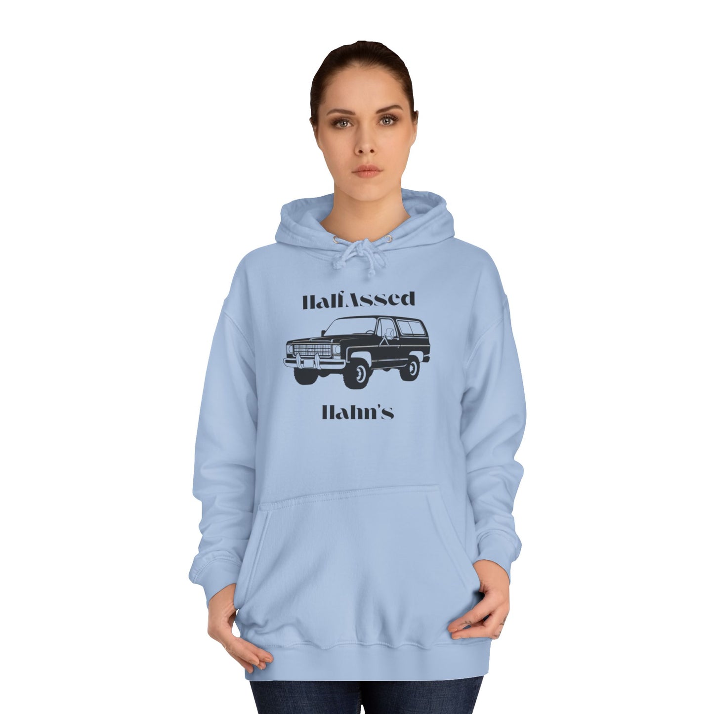 Unisex College Hoodie - Relaxed Vibes