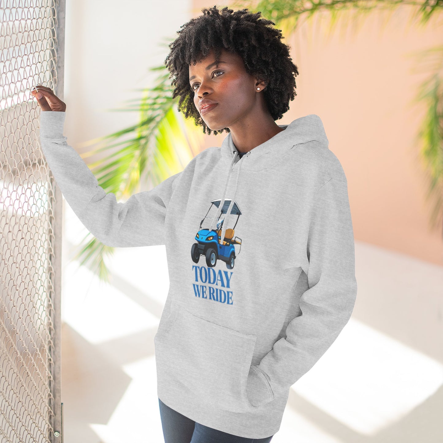 'HAHN' - ROLLIN - THREE PANEL FLEECE HOODIE