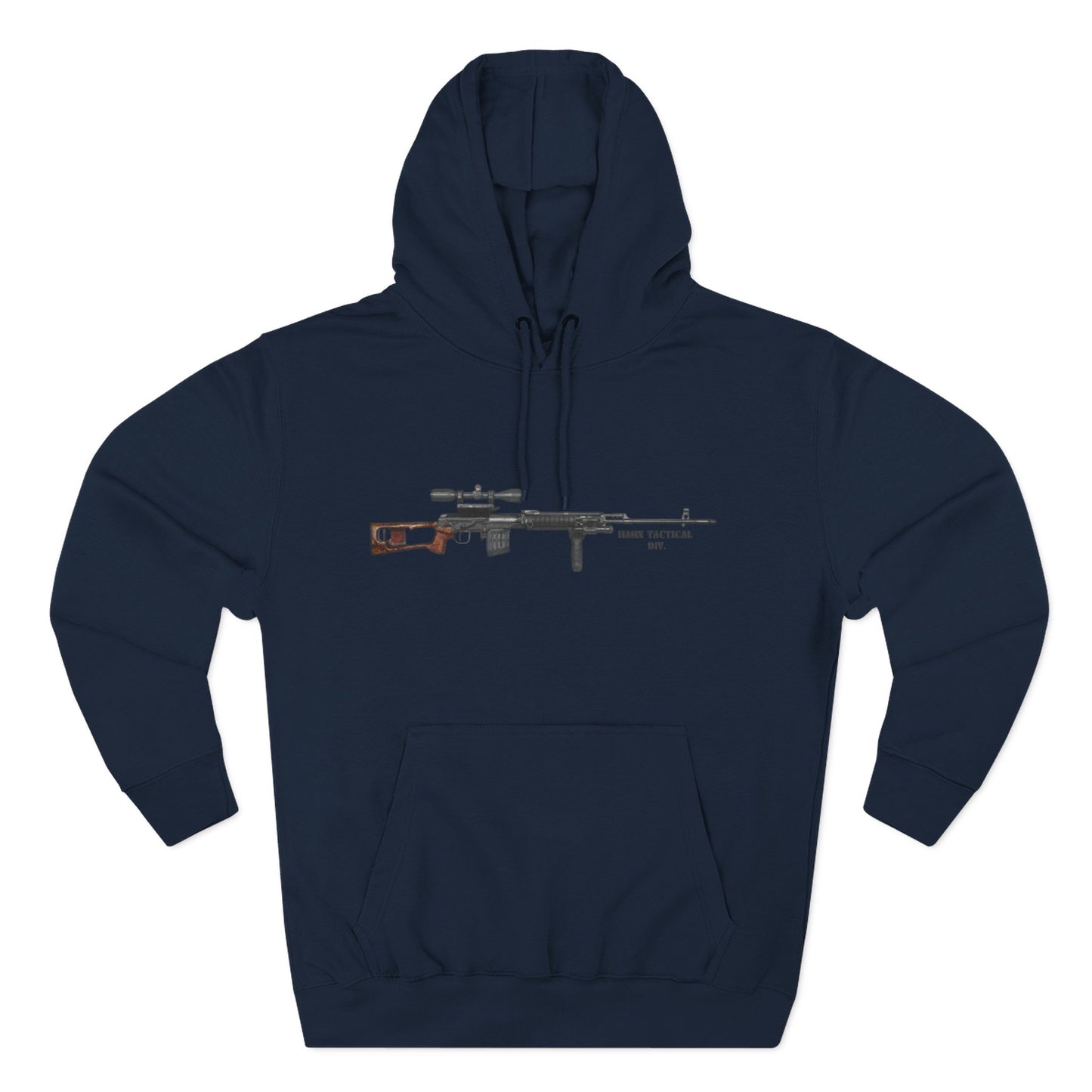 'HAHN TACTICAL DIV.' - DRAGUNOV SVD - THREE PANEL FLEECE HOODIE