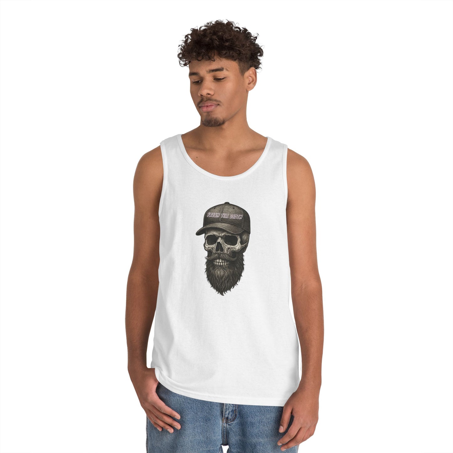 'FRESH TILL DEATH' RENEGADE - UNISEX HEAVY COTTON TANK TOP