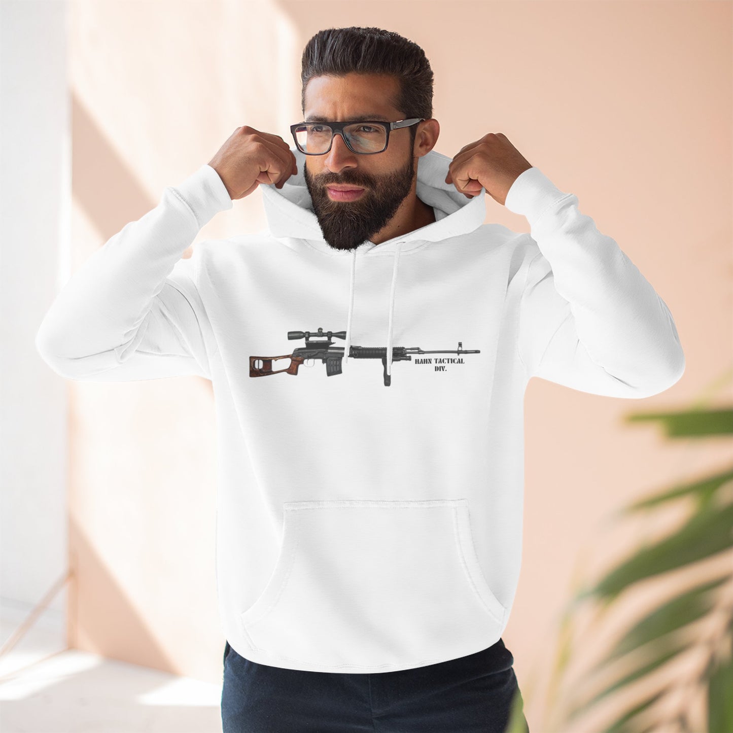 'HAHN TACTICAL DIV.' - DRAGUNOV SVD - THREE PANEL FLEECE HOODIE