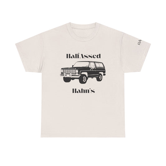 Half Assed Unisex Heavy Cotton Tee - Stylish and Casual T-Shirt