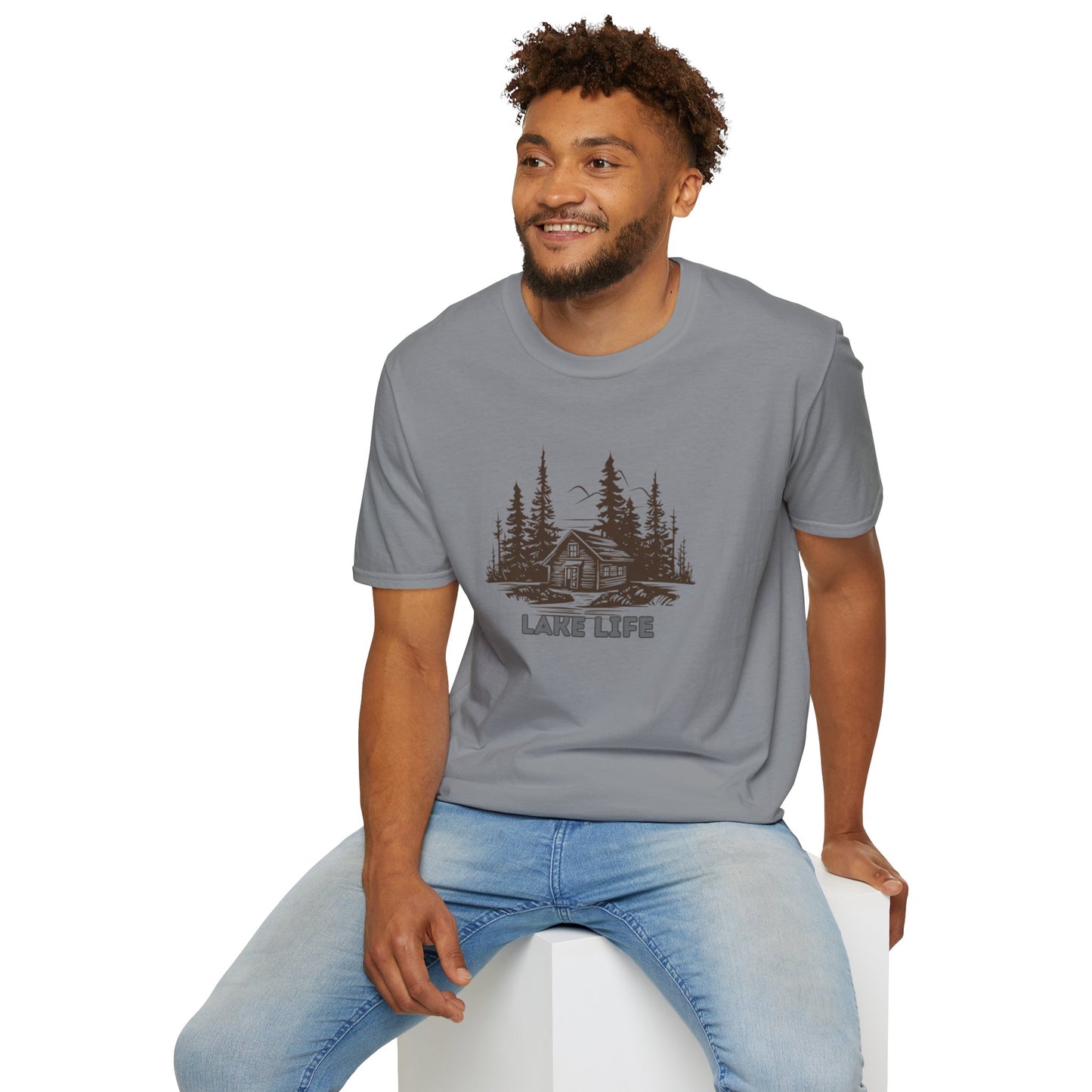 'HAHN' - LAKE LIFE - UNISEX SOFTSTYLE TEE
