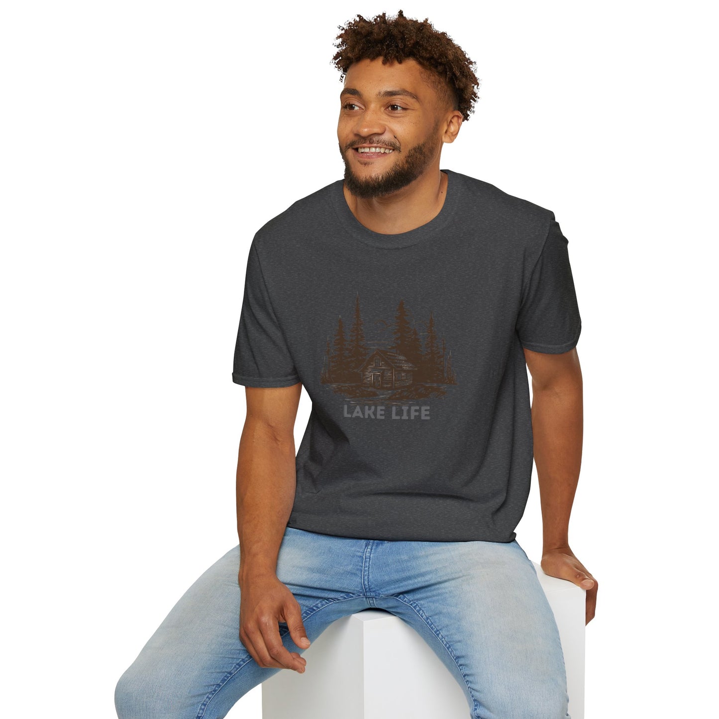 'HAHN' - LAKE LIFE - UNISEX SOFTSTYLE TEE