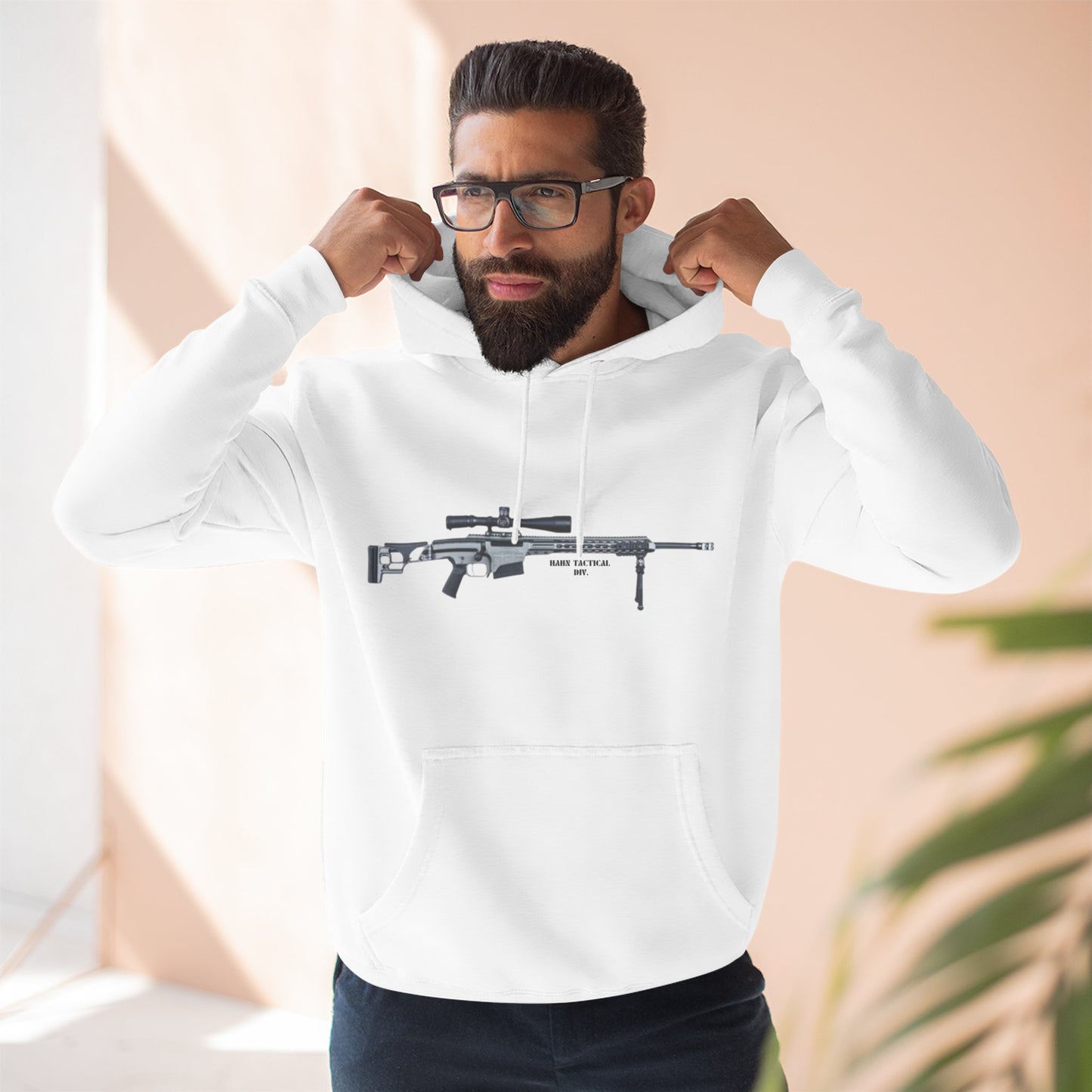 'HAHN TACTICAL DIV.' - BMG - THREE PANEL FLEECE HOODIE
