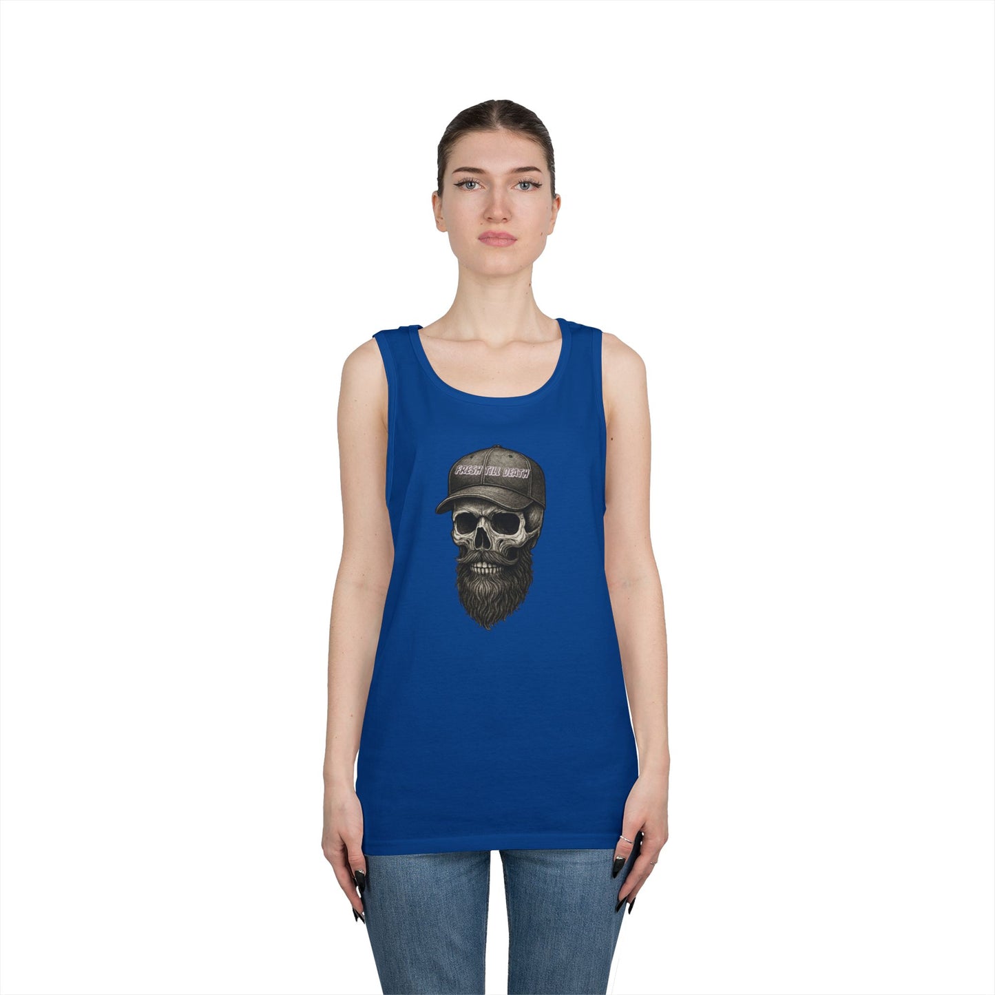 'FRESH TILL DEATH' RENEGADE - UNISEX HEAVY COTTON TANK TOP