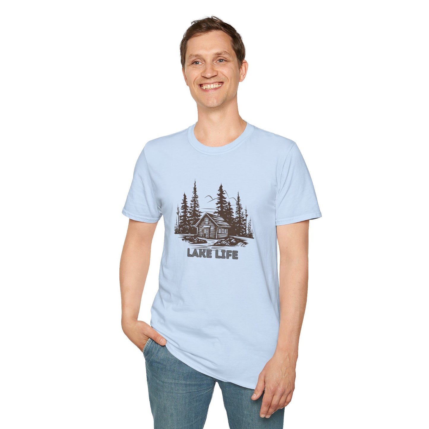 'HAHN' - LAKE LIFE - UNISEX SOFTSTYLE TEE