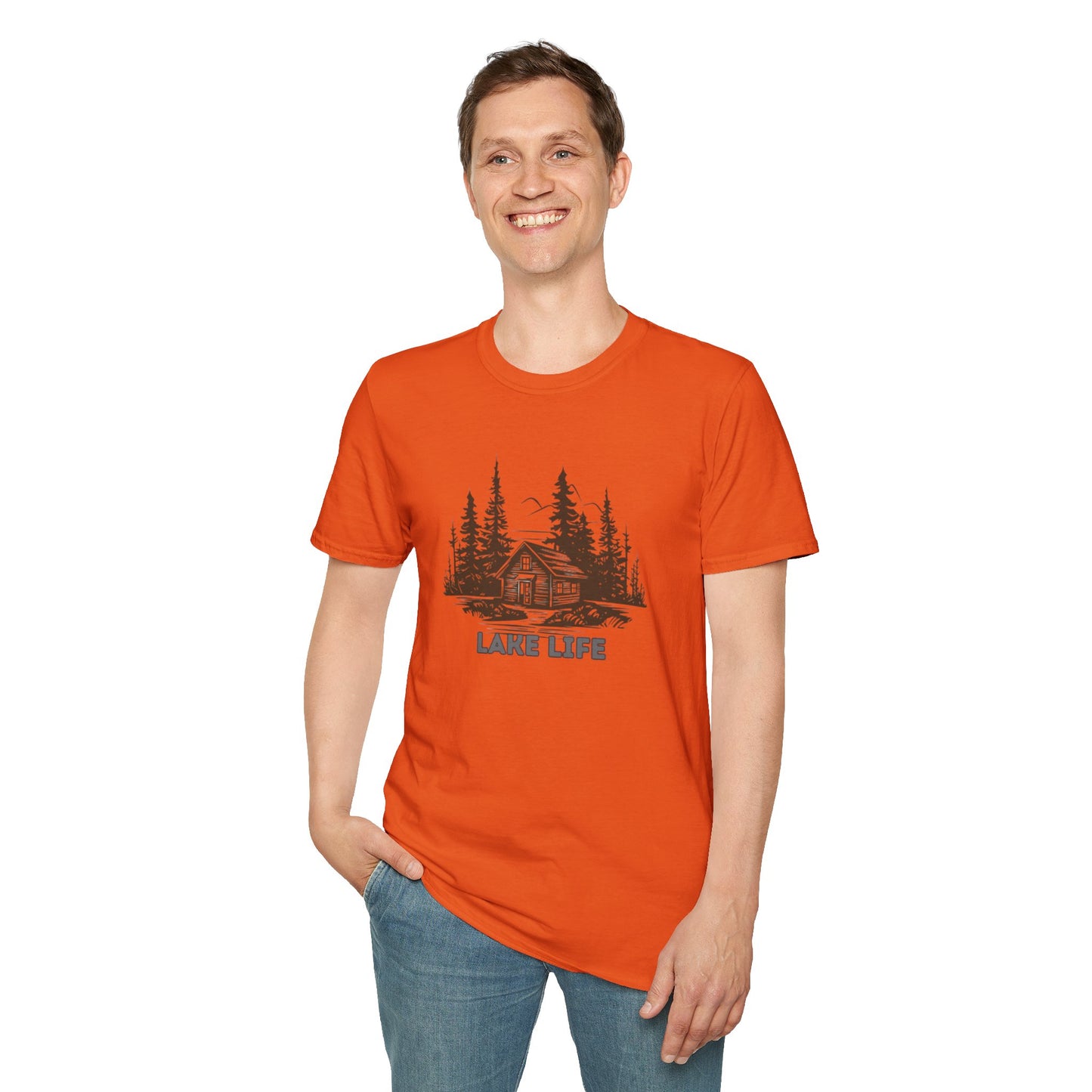'HAHN' - LAKE LIFE - UNISEX SOFTSTYLE TEE