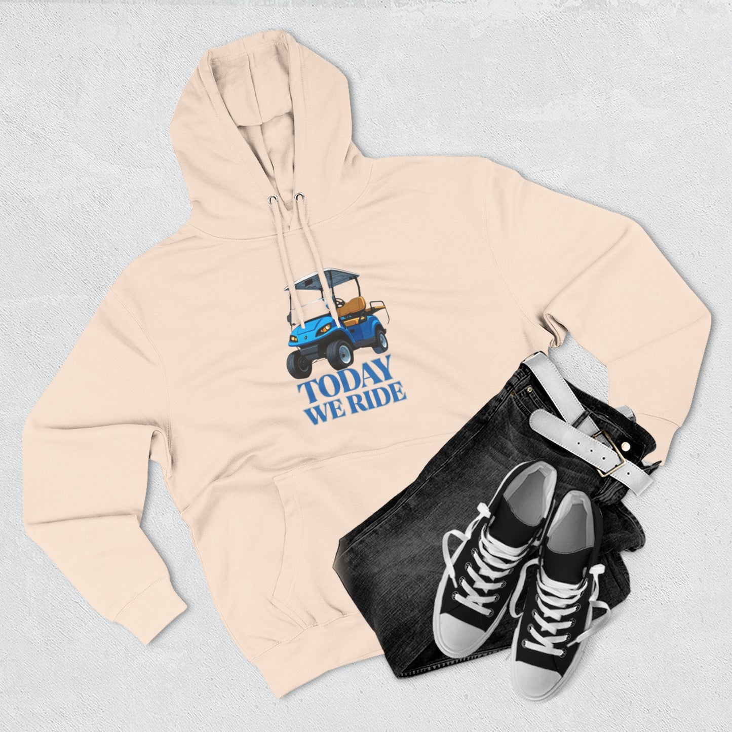 'HAHN' - ROLLIN - THREE PANEL FLEECE HOODIE