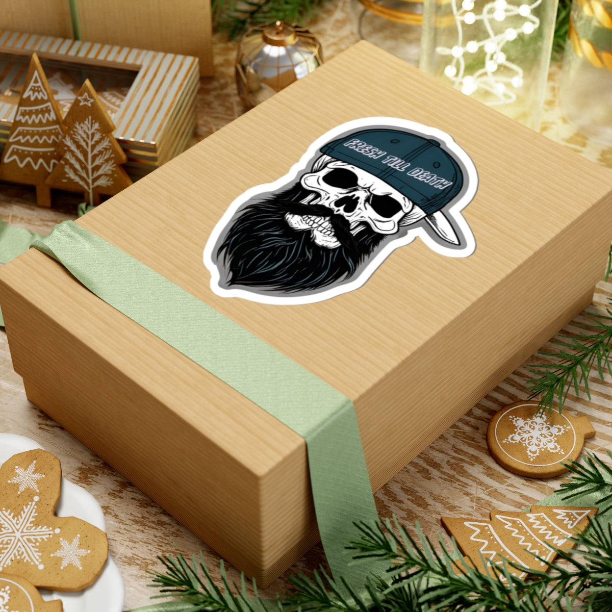 'FRESH TILL DEATH' - PUNKIN - STICKER