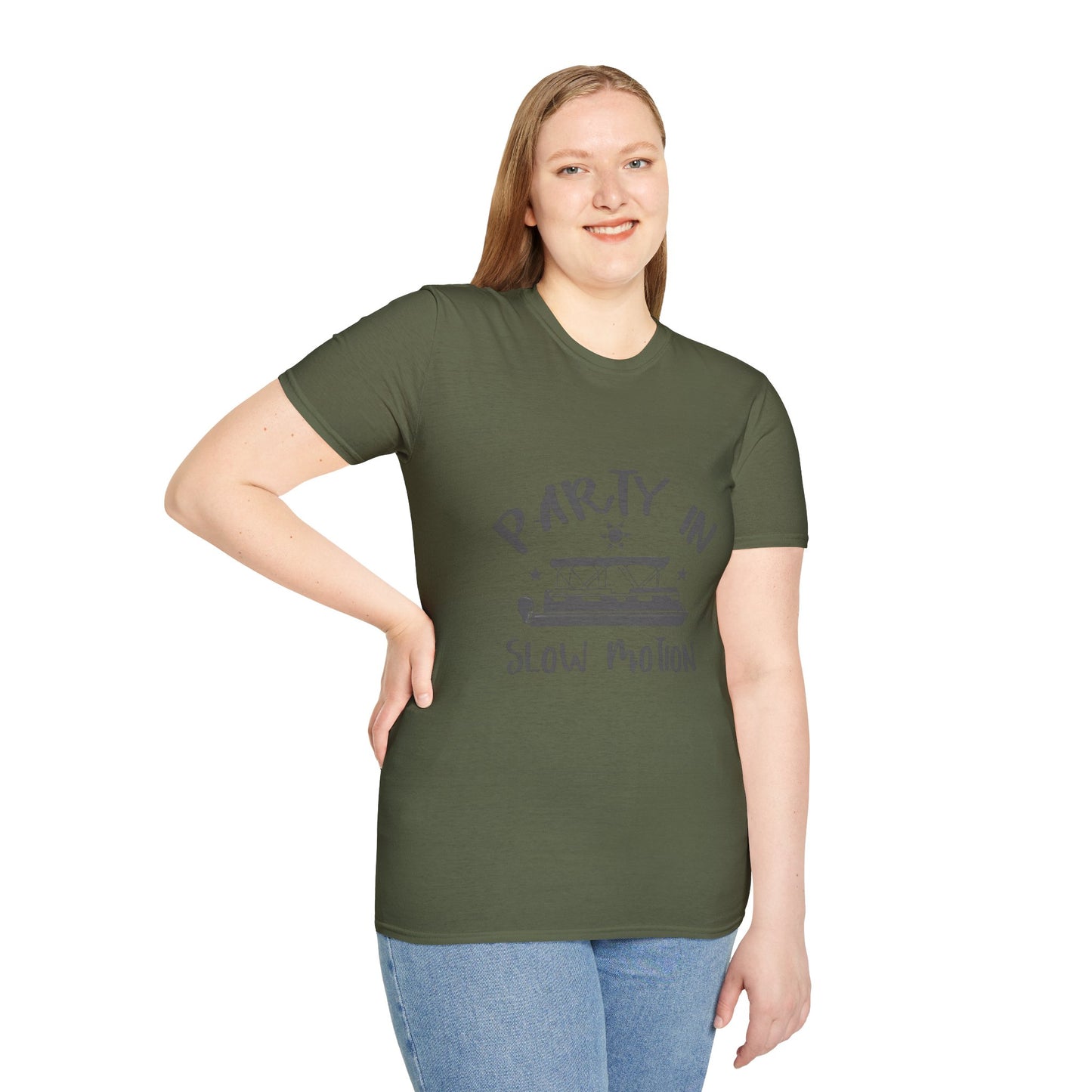 PARTY IN SLOW MOTION - SOFTSTYLE TEE