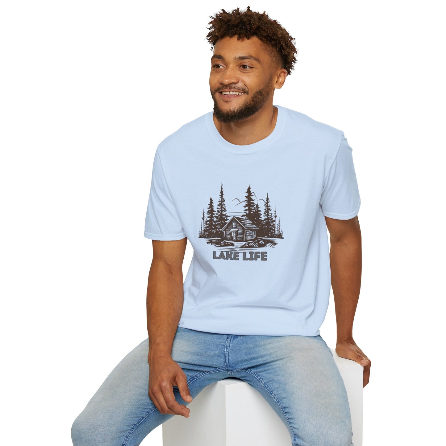 'HAHN' - LAKE LIFE - UNISEX SOFTSTYLE TEE