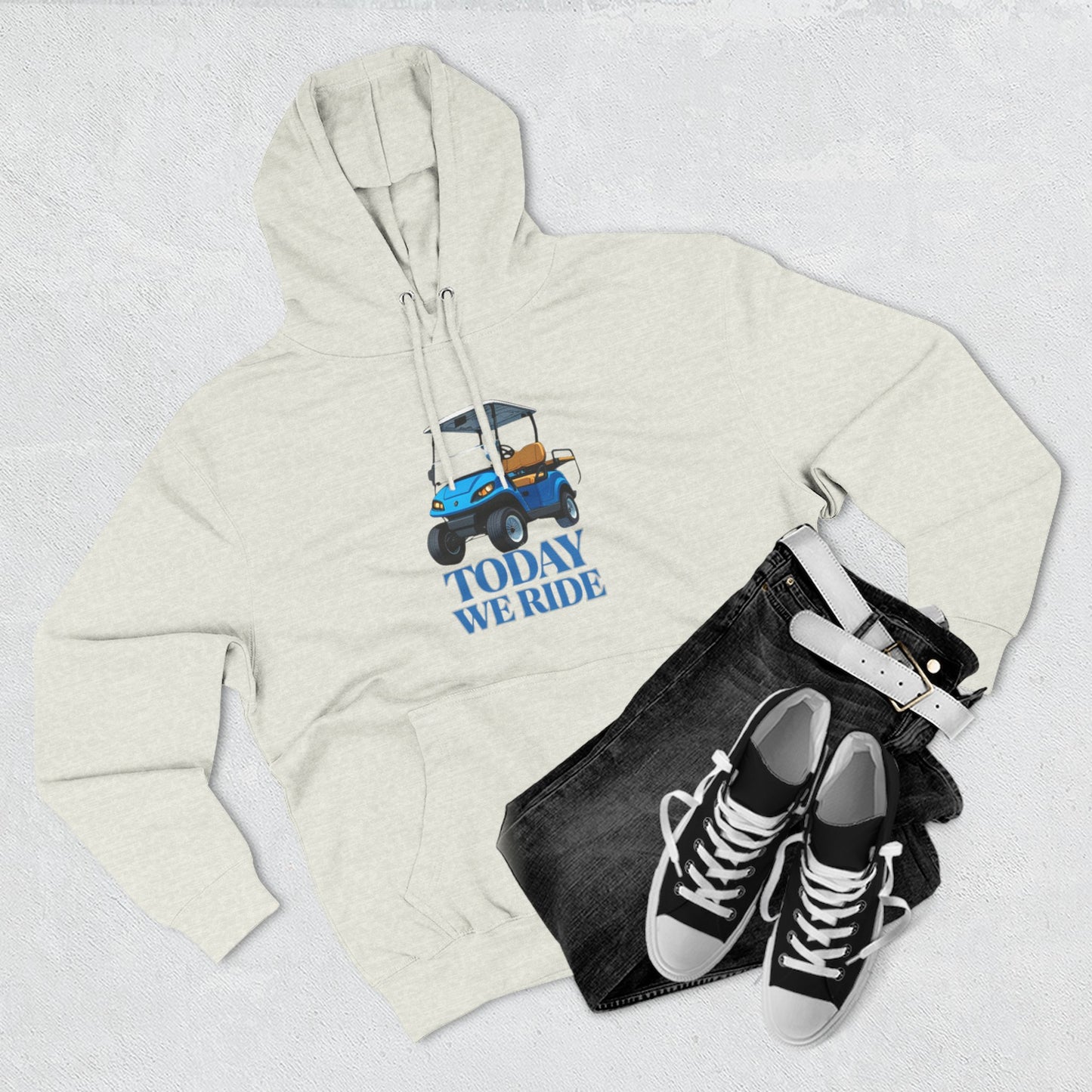 'HAHN' - ROLLIN - THREE PANEL FLEECE HOODIE