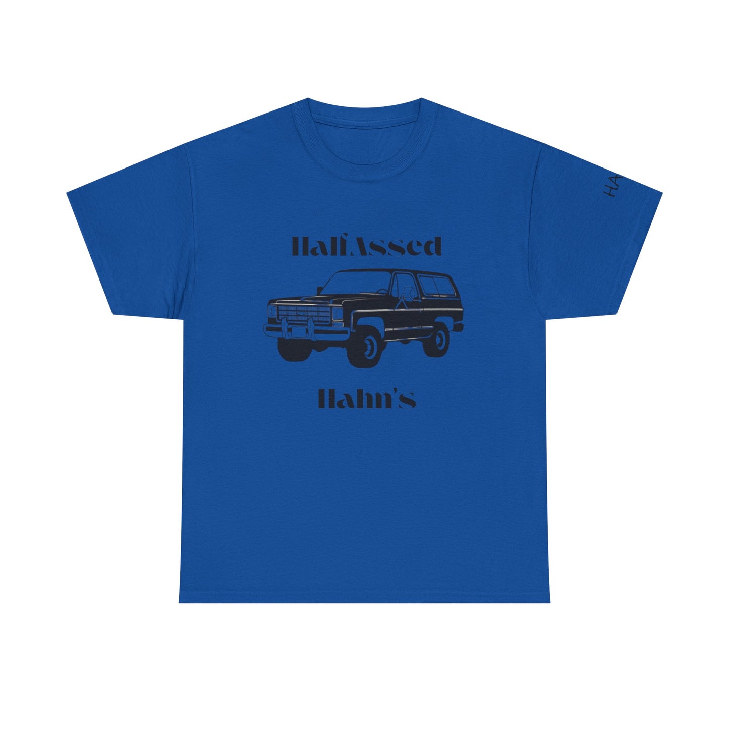 Half Assed Unisex Heavy Cotton Tee - Stylish and Casual T-Shirt