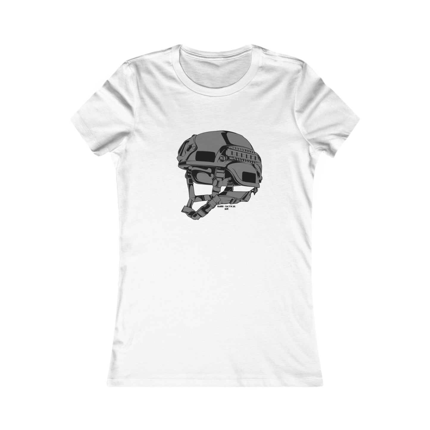 'HAHN TACTICAL DIV.' - HELMET - WOMENS SHORT SLEEVE TEE
