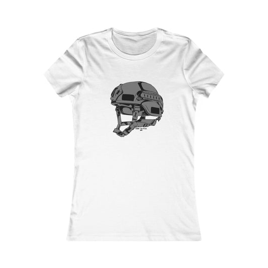 'HAHN TACTICAL DIV.' - HELMET - WOMENS SHORT SLEEVE TEE
