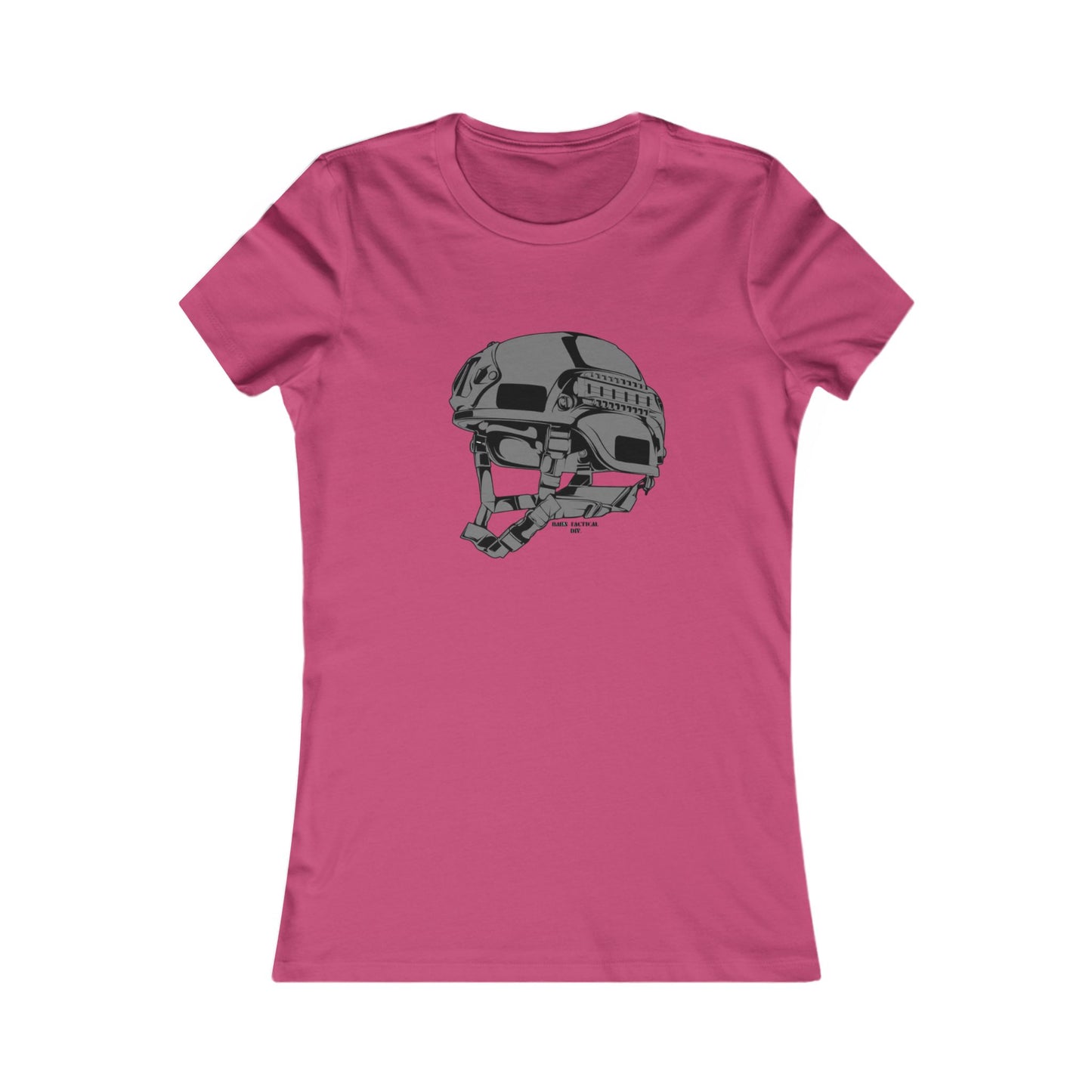 'HAHN TACTICAL DIV.' - HELMET - WOMENS SHORT SLEEVE TEE