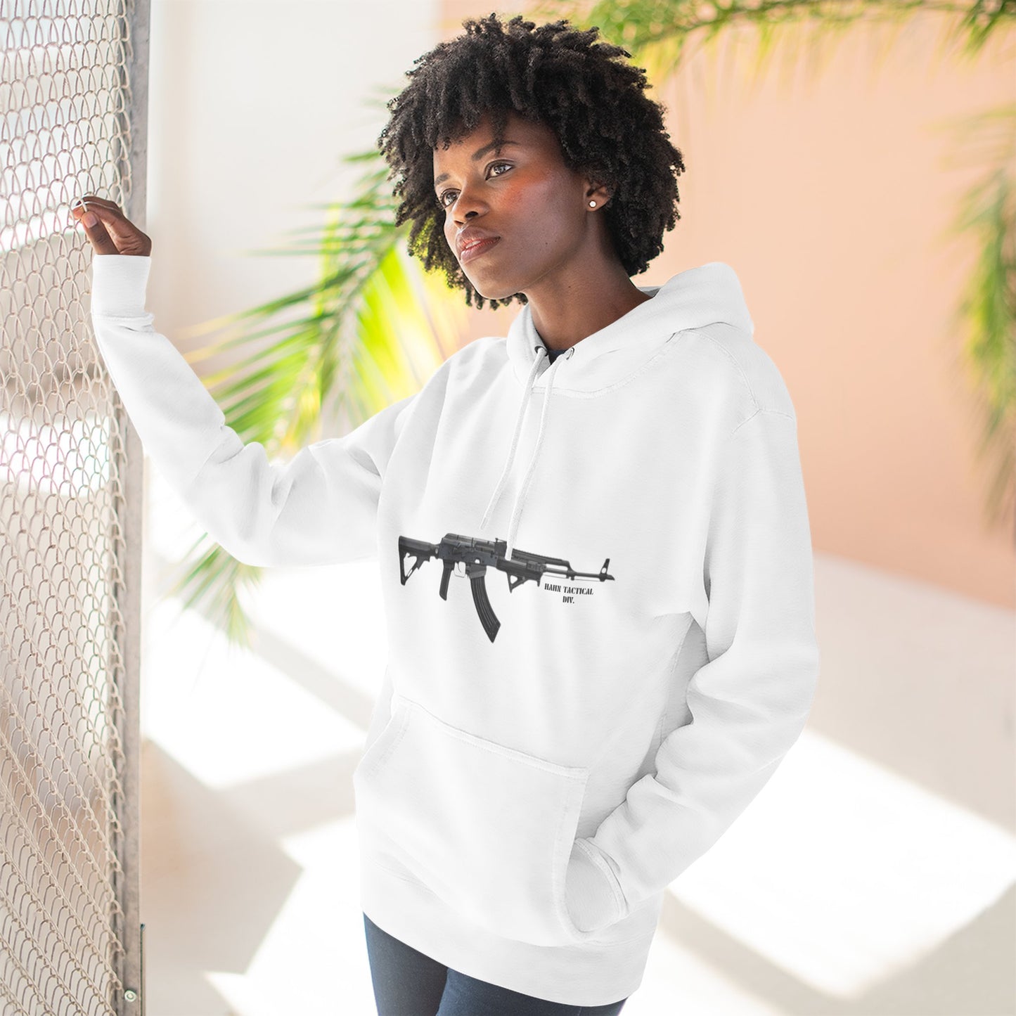 'HAHN TACTICAL DIV.' - AK - THREE PANEL FLEECE HOODIE