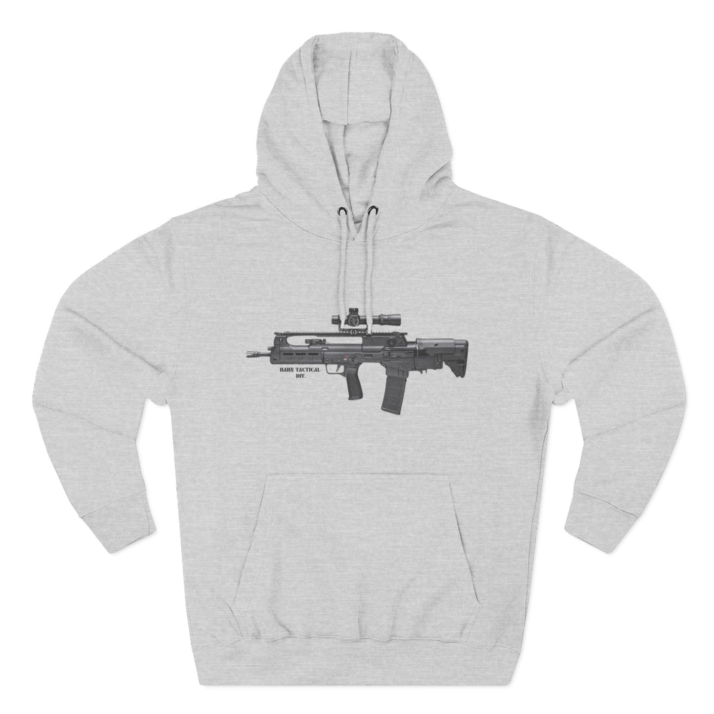 'HAHN TACTICAL DIV.' - BULLPUP - THREE PANEL FLEECE HOODIE