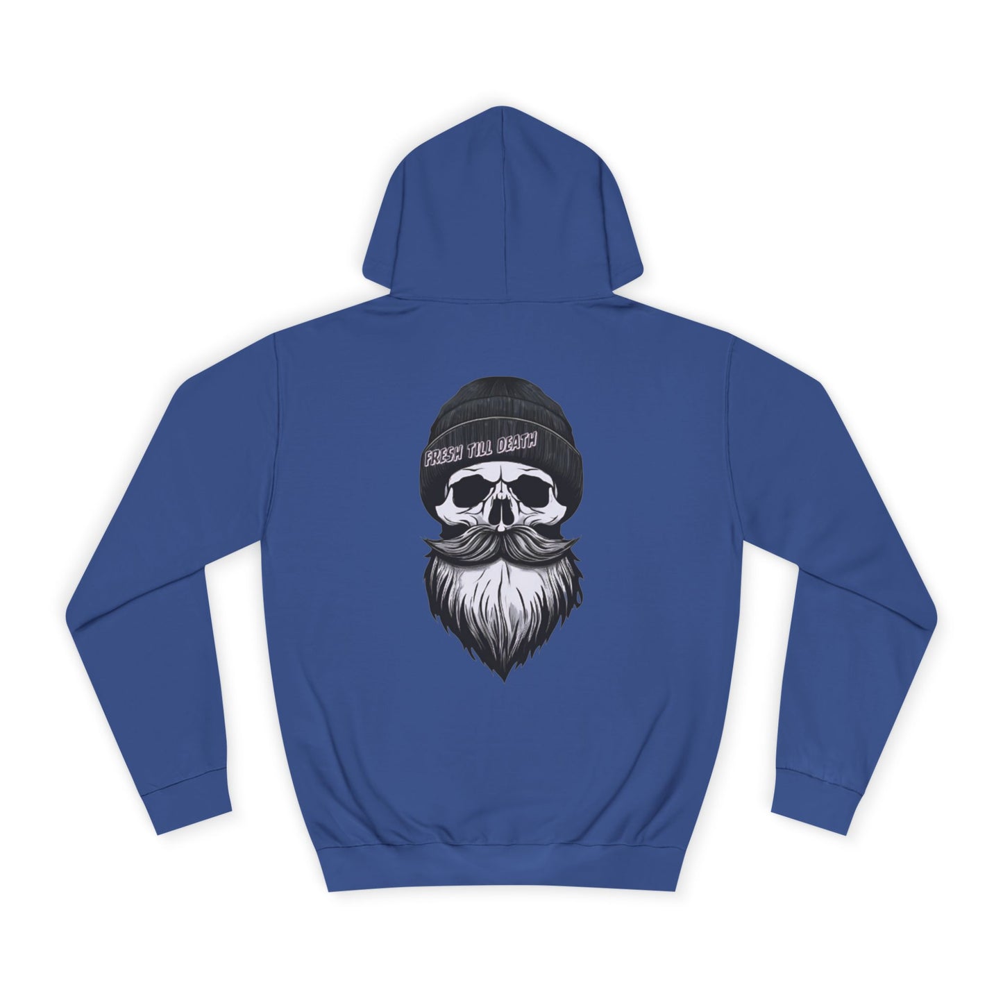 'FRESH TILL DEATH' - Hipster - UNISEX COLLEGE HOODIE