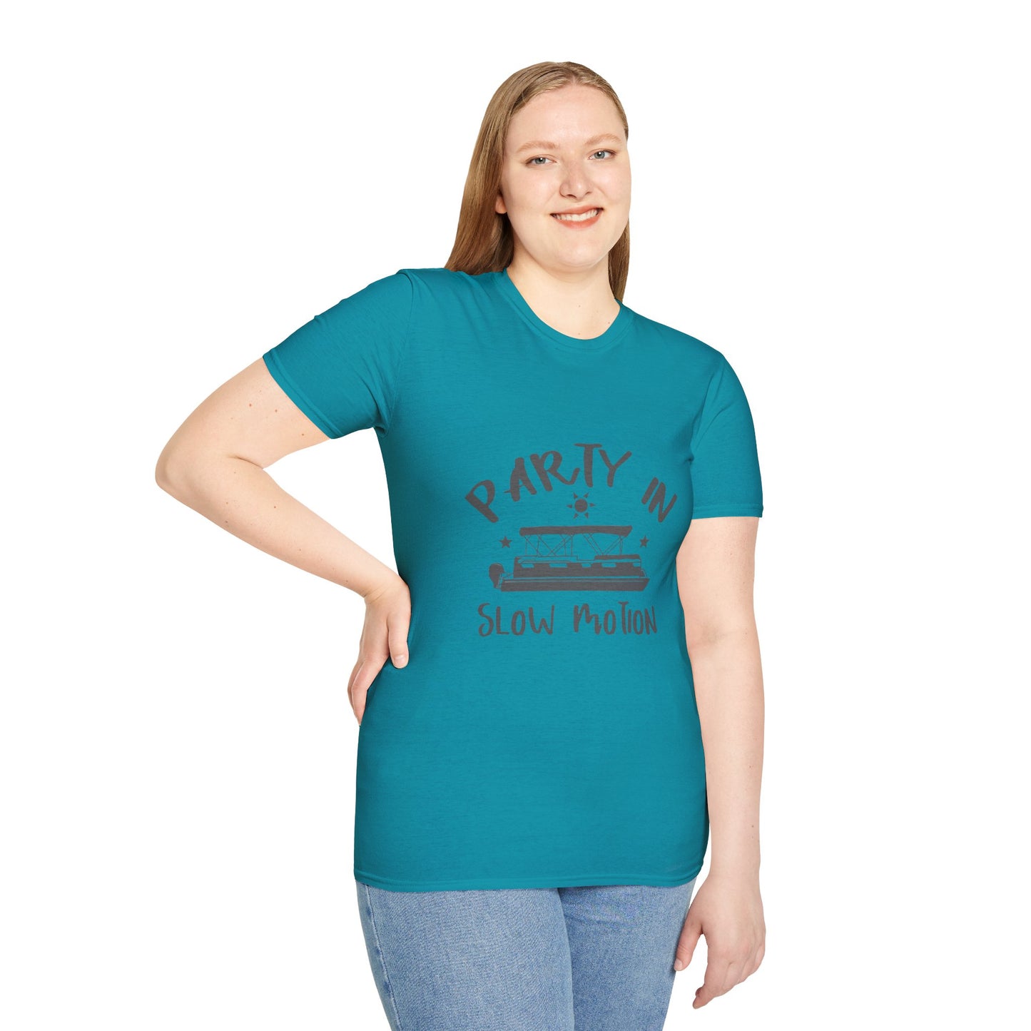 PARTY IN SLOW MOTION - SOFTSTYLE TEE