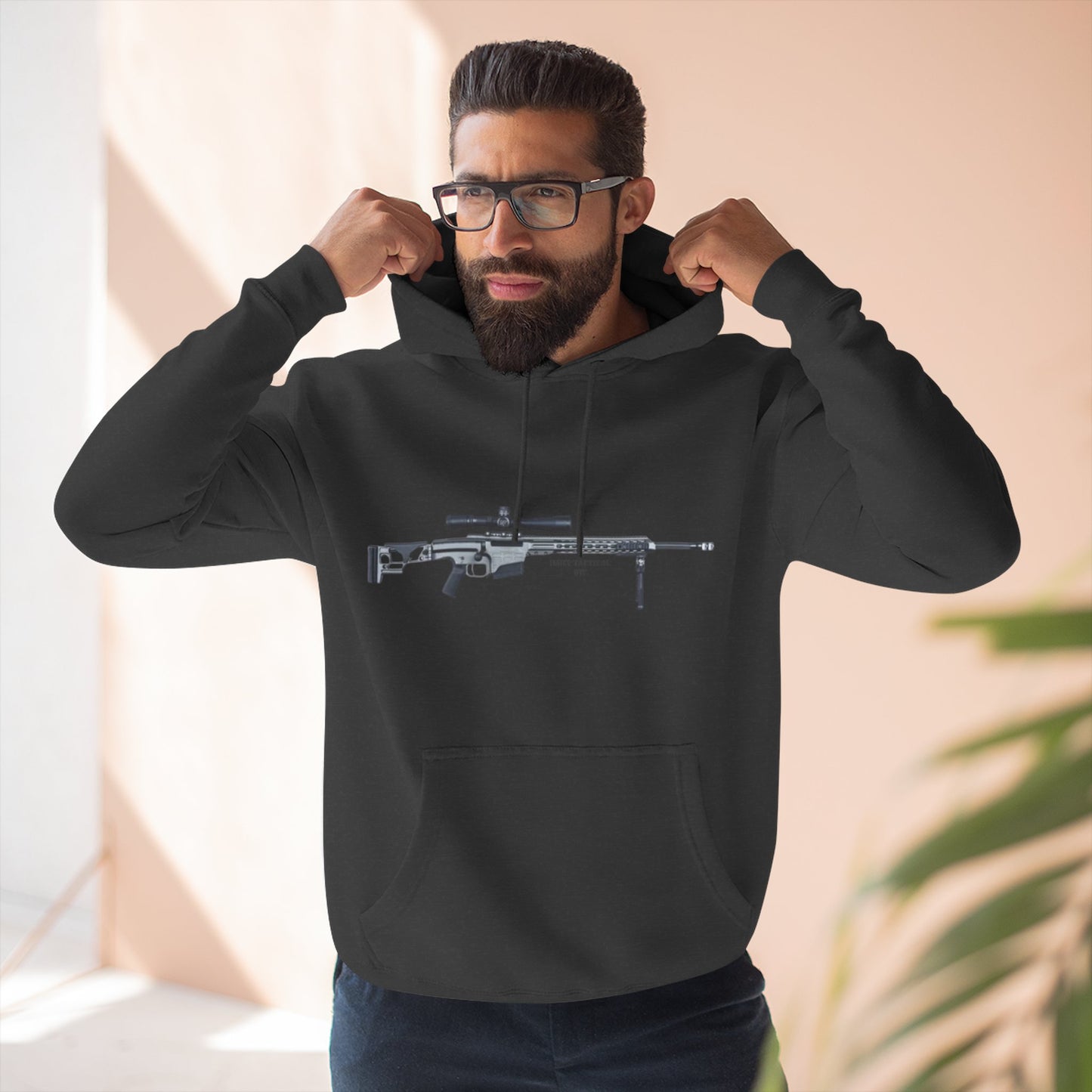 'HAHN TACTICAL DIV.' - BMG - THREE PANEL FLEECE HOODIE