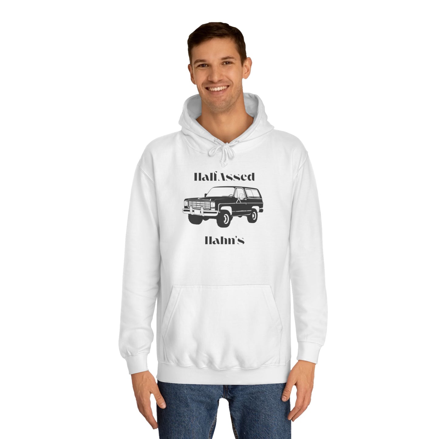 Unisex College Hoodie - Relaxed Vibes