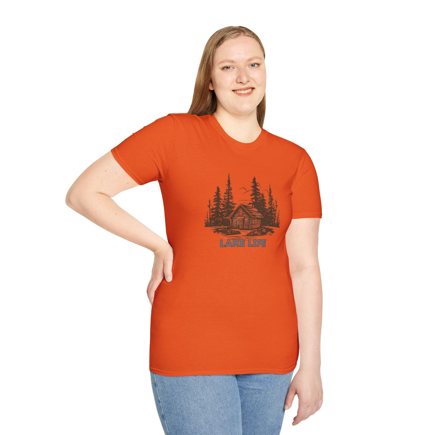 'HAHN' - LAKE LIFE - UNISEX SOFTSTYLE TEE